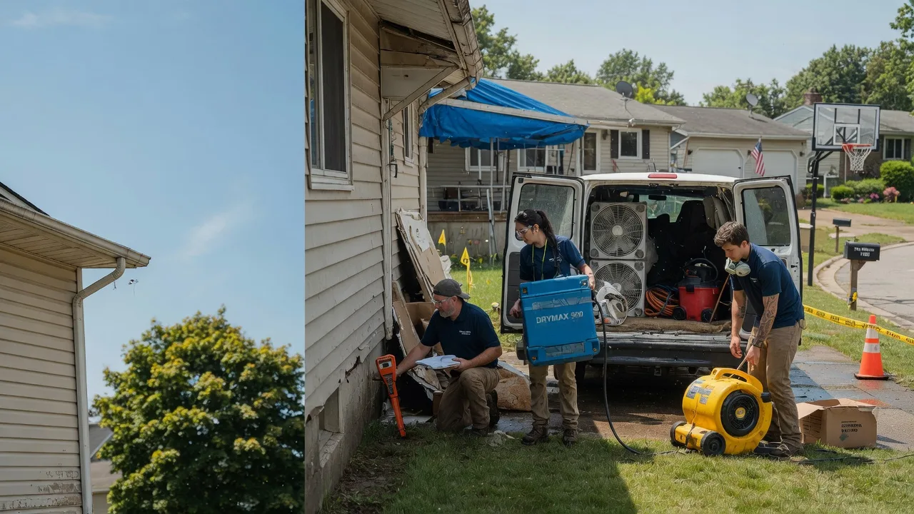 Ceiling Leak Cleanup in Chetek, WI near me